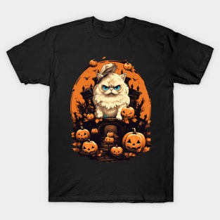 Persian Cat Cat Halloween, Cat Lover T-Shirt